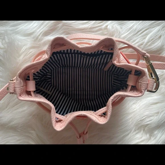 Kate Spade Flights of Fancy Grapefruit Mini Bucket Bag Crossbody - Picture 10 of 16